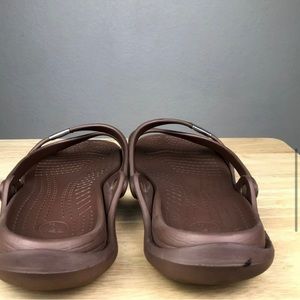 Crocs Sandals Women's 10 Brown Open Toe